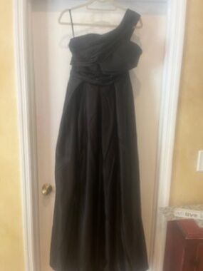 Beaded & Satin Formal Gown